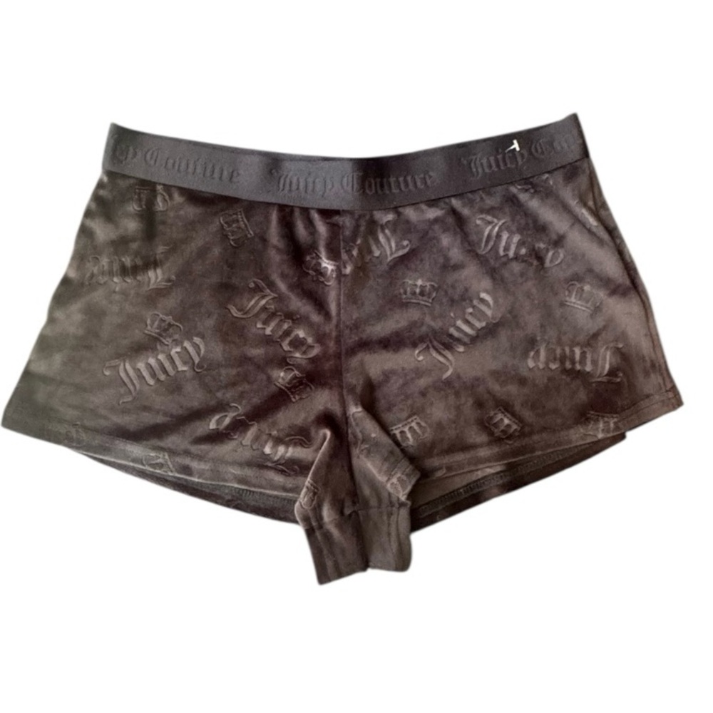 Juicy Couture Black Velour Sleepwear NWOT 404